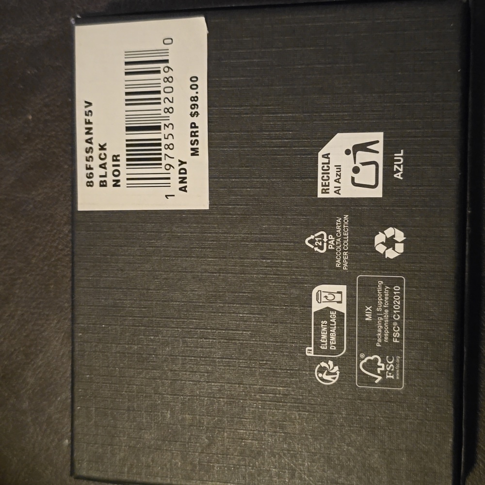 Michael Kors NWT Mens Black Leather Andy Wallet - Picture 6 of 6